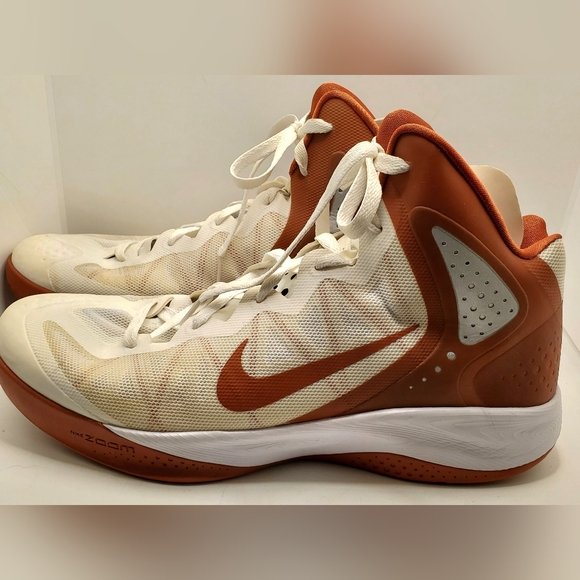 Nike Zoom Hyperenforcer XD Rust, White Mens US Size 13 487786-115 Basketball - Picture 1 of 14